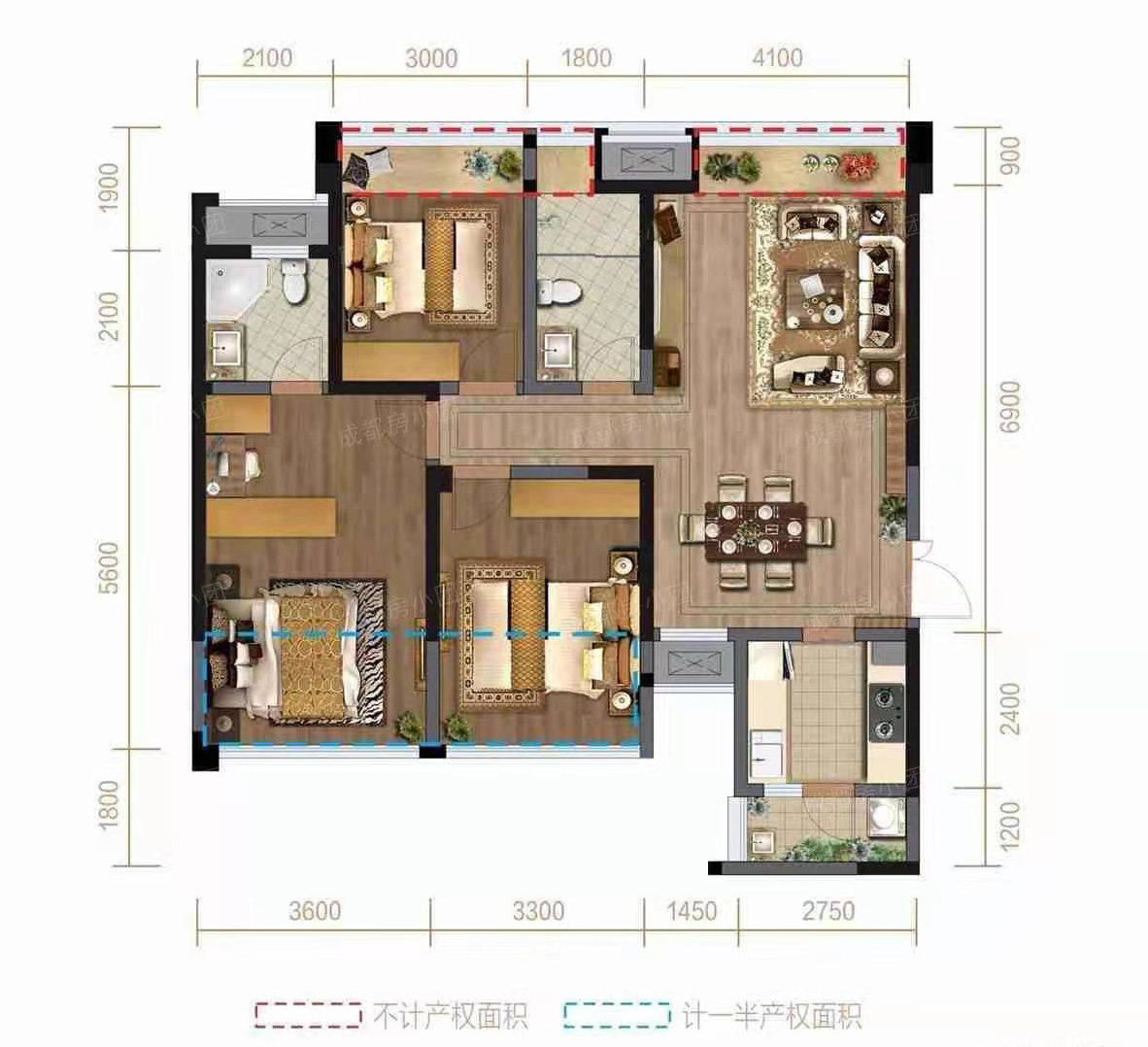 光華壹號二期戶型圖 光華壹號二期戶型圖