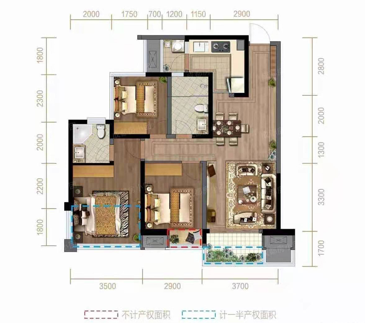 光華壹號二期戶型圖 光華壹號二期戶型圖