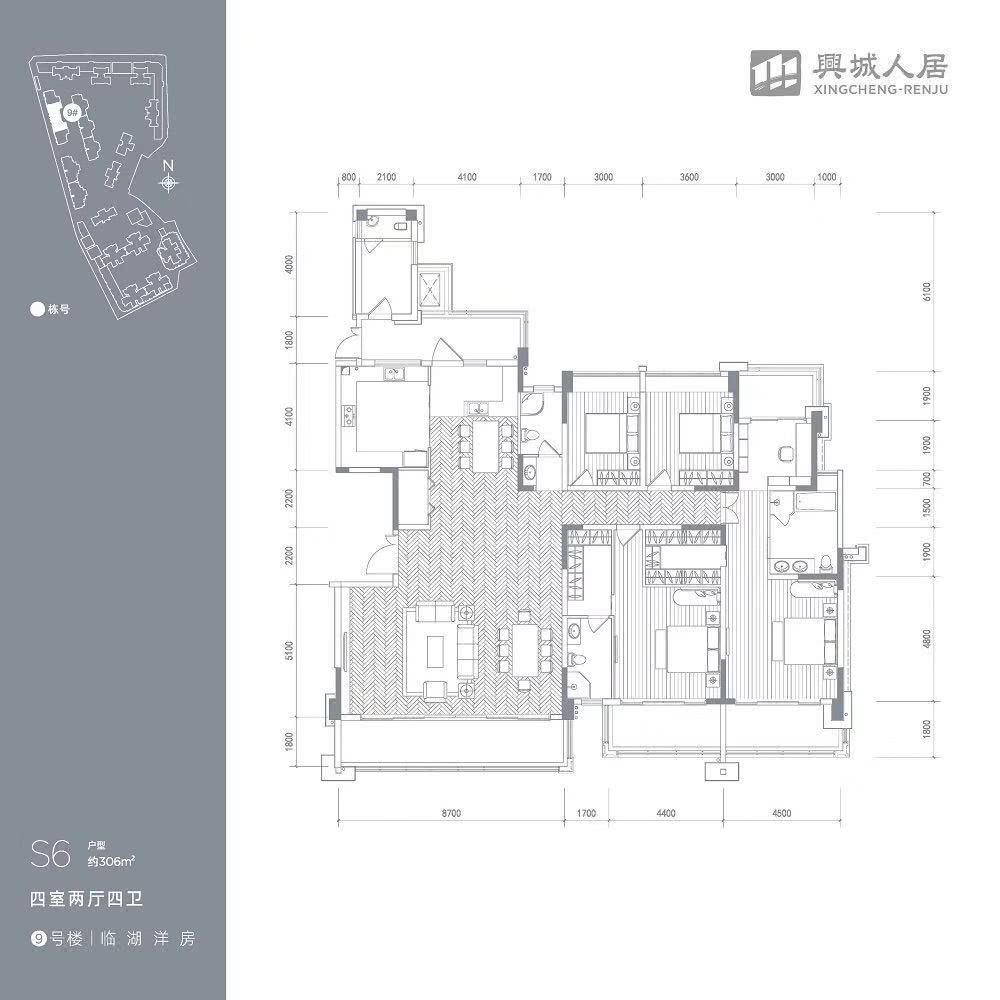 人居東湖長島戶型圖 人居東湖長島戶型圖
