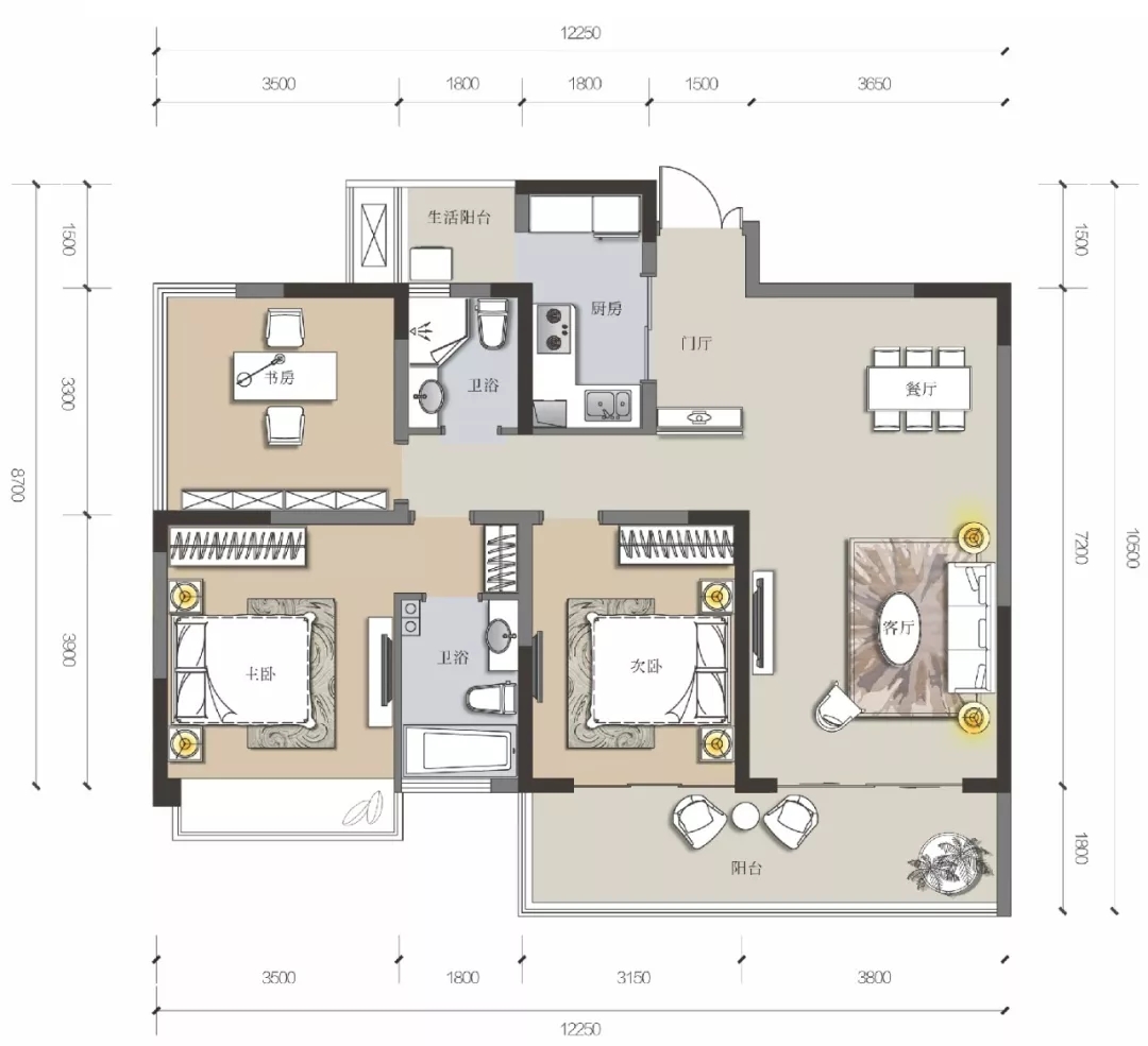 北大資源紫境府裝修 北大資源紫境府裝修