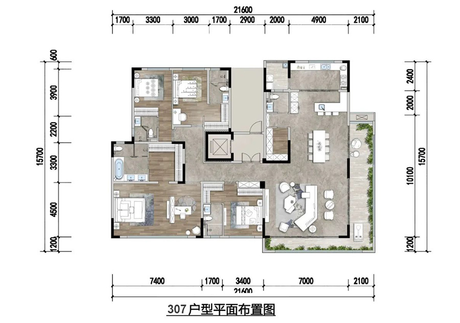融創(chuàng)國賓雅集戶型圖 融創(chuàng)國賓雅集戶型圖