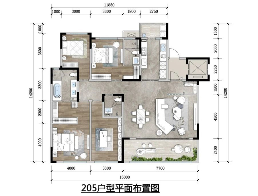 融創(chuàng)國賓雅集戶型圖 融創(chuàng)國賓雅集戶型圖