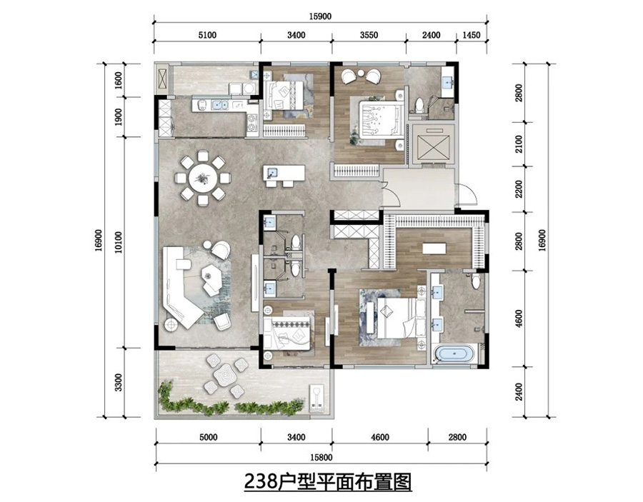 融創(chuàng)國賓雅集戶型圖 融創(chuàng)國賓雅集戶型圖