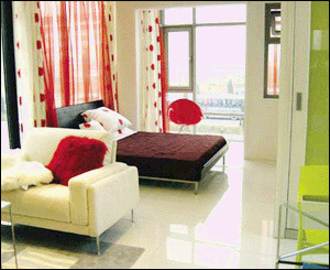 白領單身公寓:小戶型效果圖欣賞