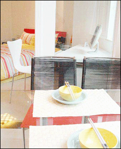 白領單身公寓:小戶型效果圖欣賞