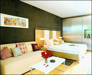 白領單身公寓:小戶型效果圖欣賞