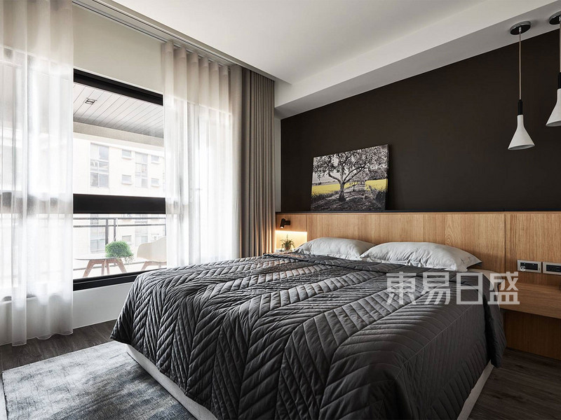 臥龍谷壹號160㎡疊拼別墅現代簡約裝修效果圖