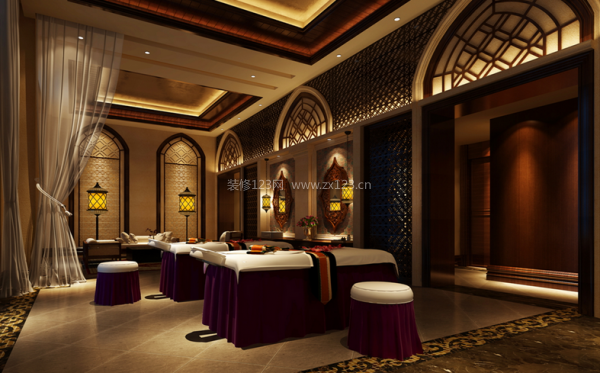 SPA會(huì)所裝修設(shè)計(jì) 