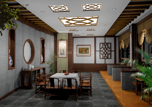 茶樓裝修設計