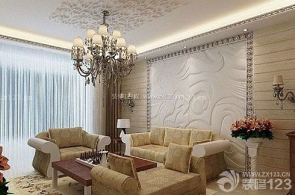 沙發(fā)背景墻 