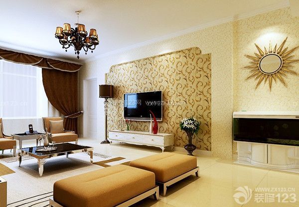 客廳墻面怎么省錢：裝飾物的選擇