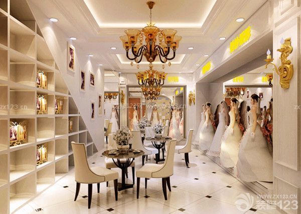 婚紗店怎樣裝修：櫥窗設(shè)計
