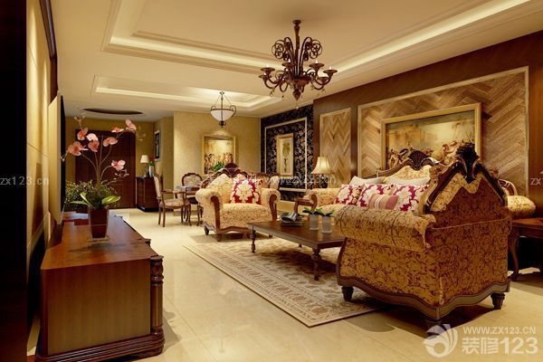 歐式風格軟裝搭配2：家具