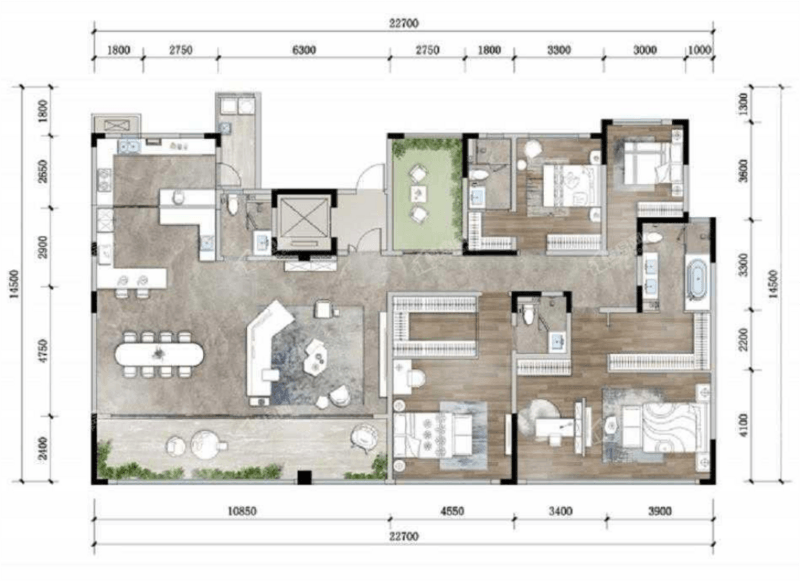 融創國賓雅戶型圖 融創國賓雅戶型圖