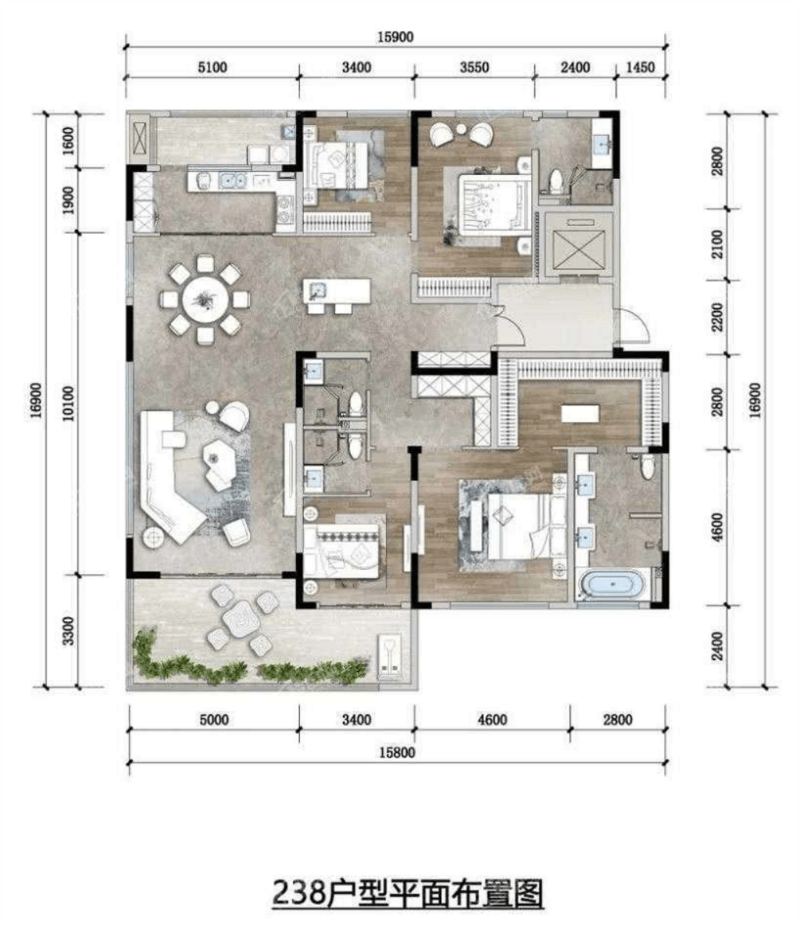 融創國賓雅戶型圖 融創國賓雅戶型圖