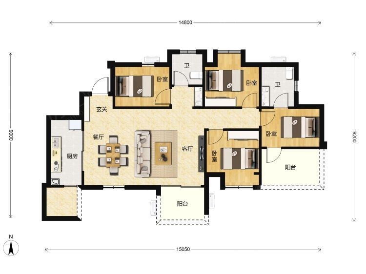 環天山嶼城戶型圖 環天山嶼城戶型圖