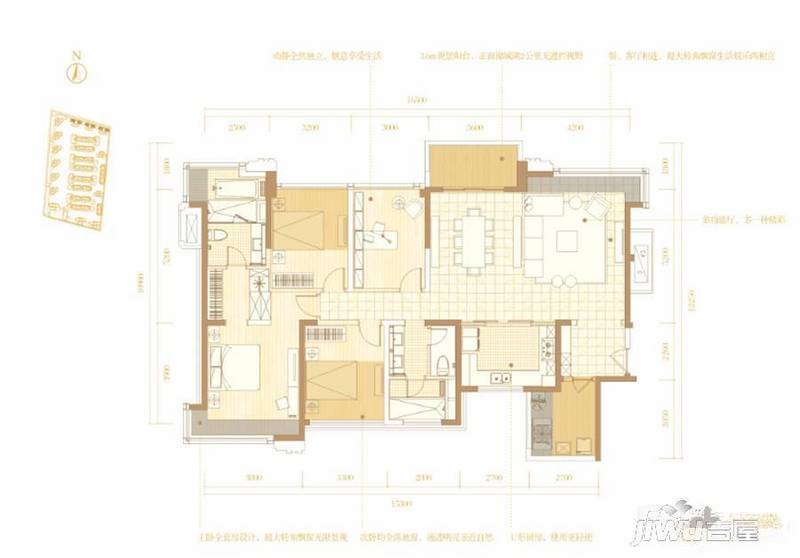 萬(wàn)科公園5號(hào)戶型圖 萬(wàn)科公園5號(hào)戶型圖