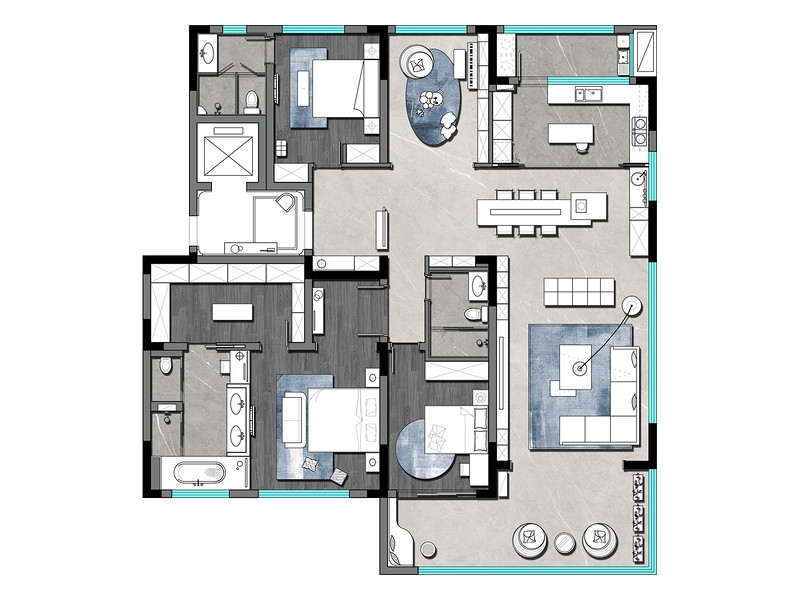 雅居樂錦尚雅宸戶型圖 雅居樂錦尚雅宸戶型圖
